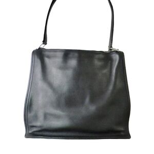 Coach Vintage Monterey Black Top Grain Leather Hobo